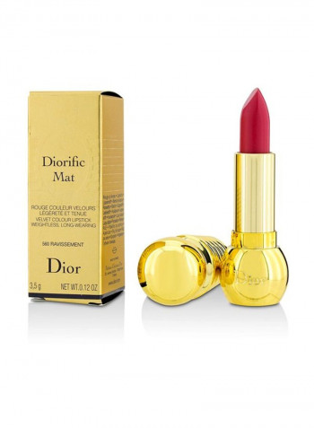 Diorific Mat Velvet Colour Lipstick 560 Ravissement
