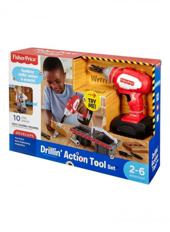 Fisher Price Drillin Action Tool Set DVH16