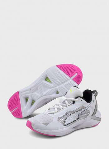 Minima Training Shoes White/Grey/Pink