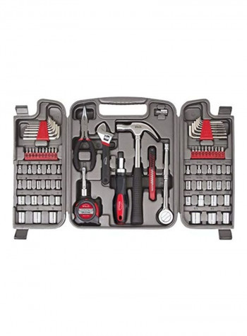 79-Piece Multi-Purpose Tool Set With Sockets Multicolour