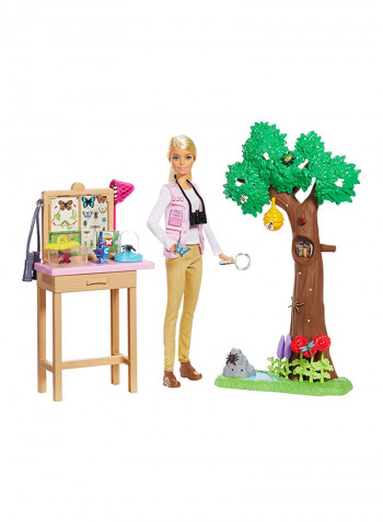 Entomologist Doll Playset 34.25 x 24.02 x 11.81inch