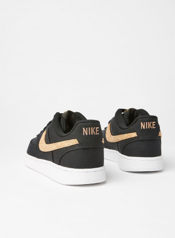 Court Vision Canvas Sneakers Black
