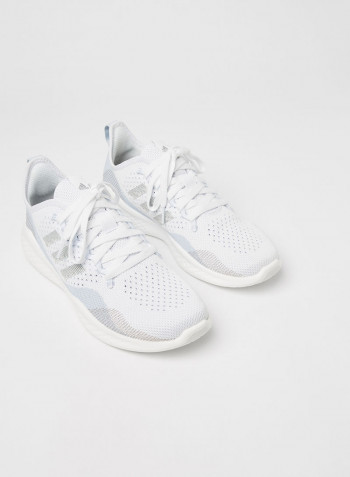 FluidFlow 2.0 Training Shoes Cloud White/Silver Metallic/Halo Blue