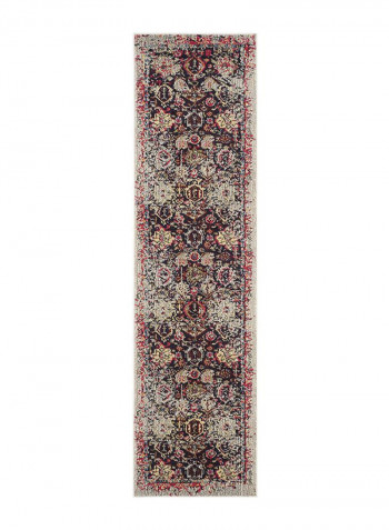 Monaco Collection Modern Area Rug Multicolour 66.04 x 182.88centimeter