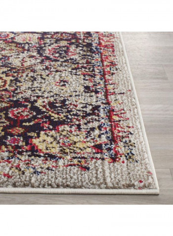 Monaco Collection Modern Area Rug Multicolour 66.04 x 182.88centimeter