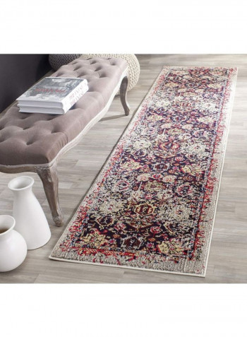 Monaco Collection Modern Area Rug Multicolour 66.04 x 182.88centimeter