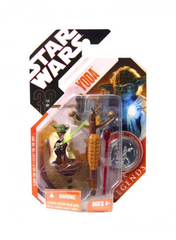 Yoda With Lightsaber Figure 3.75inch