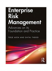 Enterprise Risk Management Hardcover English by Terje Aven