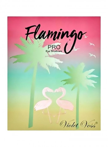 Flamingo Pro Eyeshadow Palette Multicolour