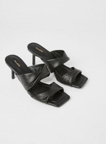 Galendra Heel Sandals Black