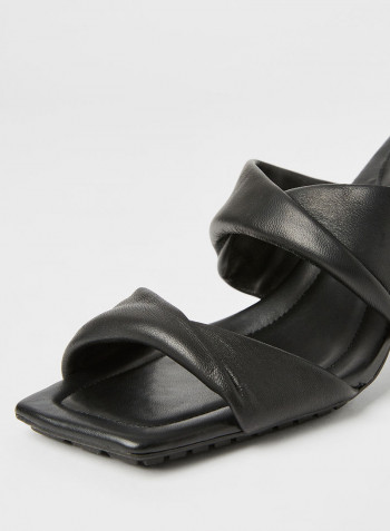 Galendra Heel Sandals Black