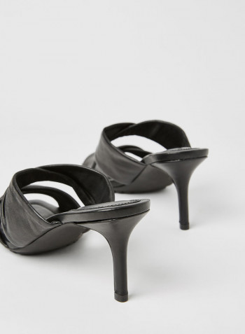 Galendra Heel Sandals Black