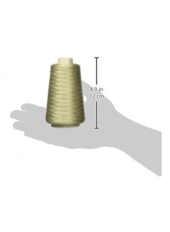 Embroidery Cotton Cone Thread Beige Grey Dark