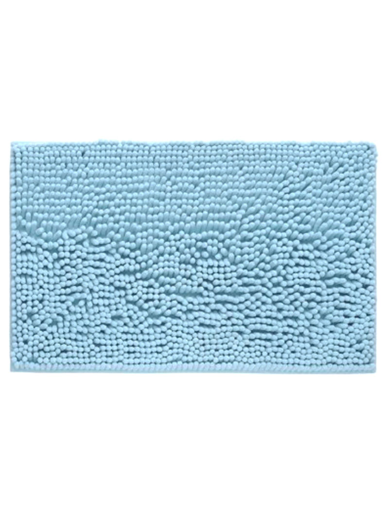 Washable Soft Bathroom Floor Mat Sky Blue 70 x 140centimeter