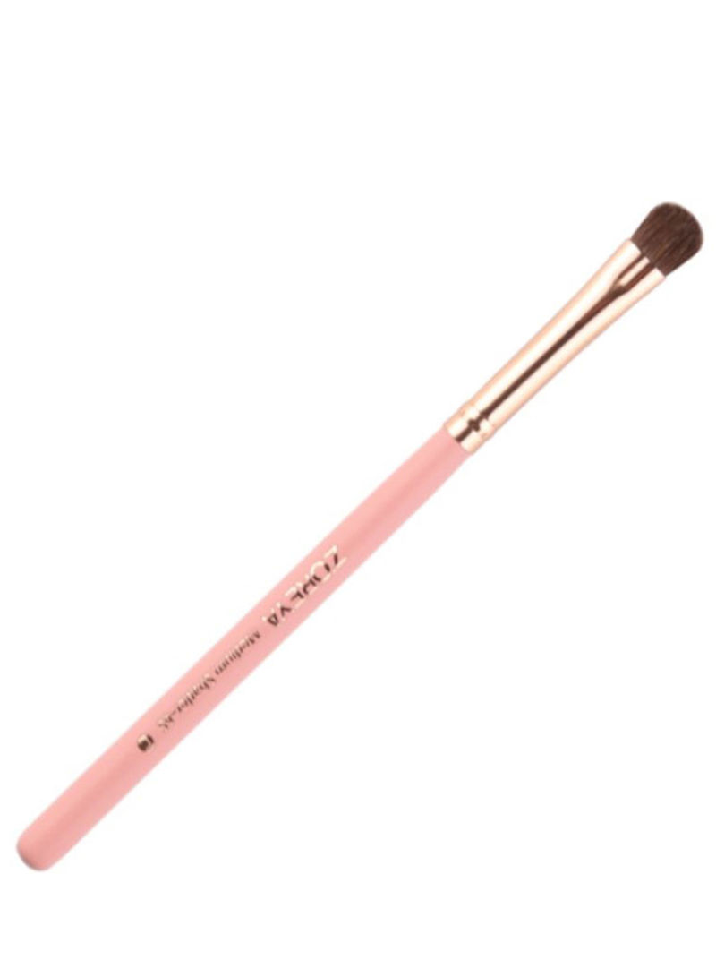 2-Piece Professional Eye Makeup Brush Set Pink/Gold