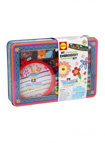 Craft My Embroidery Kit Multicolour