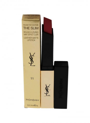 Rouge Pur Couture The Slim Matte Lipstick 11 Ambiguous Beige