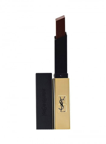 Rouge Pur Couture The Slim Leather Matte Lipstick 22 Ironic Burgundy