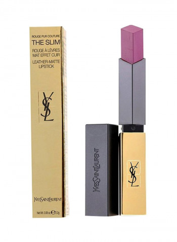 Rouge Pur Couture The Slim Leather Matte Lipstick 4 Fuchsia Excentrique