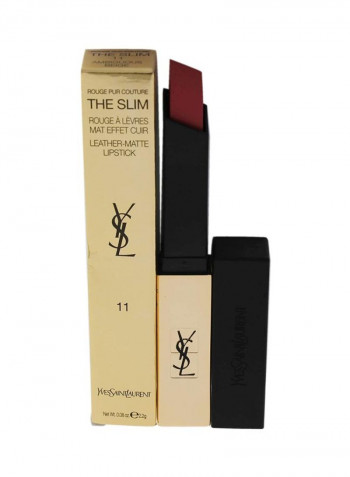 Rouge Pur Couture The Slim Leather Matte Lipstick 7 Rose Oxymore