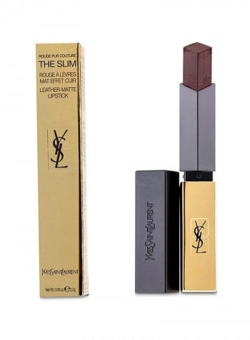 The Slim Leather Matte Lipstick 18 Reverse Red