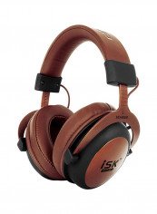 Over-Ear Stereo Wired Headphones Brown/Black