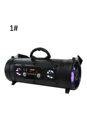Portable Powerful Wireless HiFi Stereo Bluetooth Speaker Black