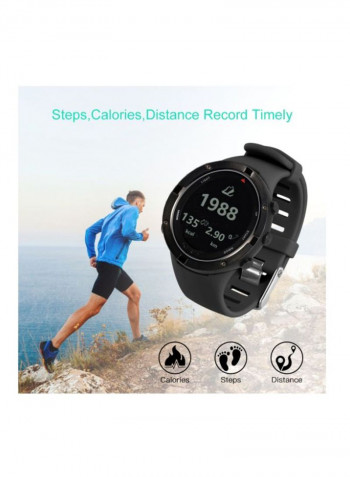 Water Resistant Smartwatch Black