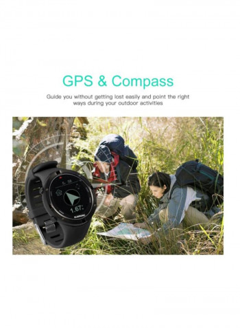 Water Resistant Smartwatch Black