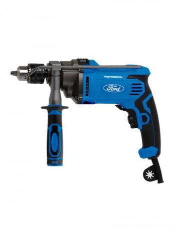 Professional Electric Impact Drill Blue/Black/Silver