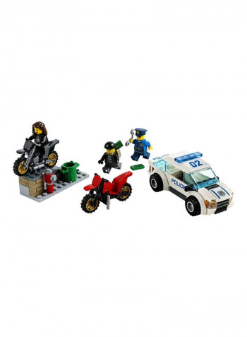 110-Piece High Speed Police Chase Building Set