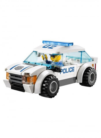 110-Piece High Speed Police Chase Building Set