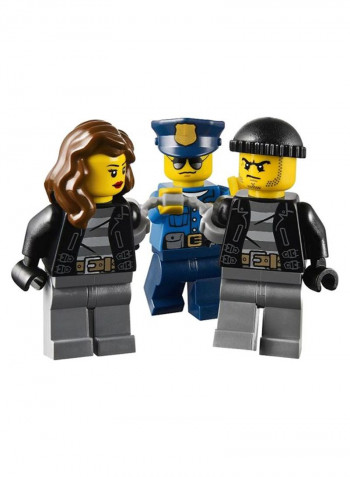 110-Piece High Speed Police Chase Building Set
