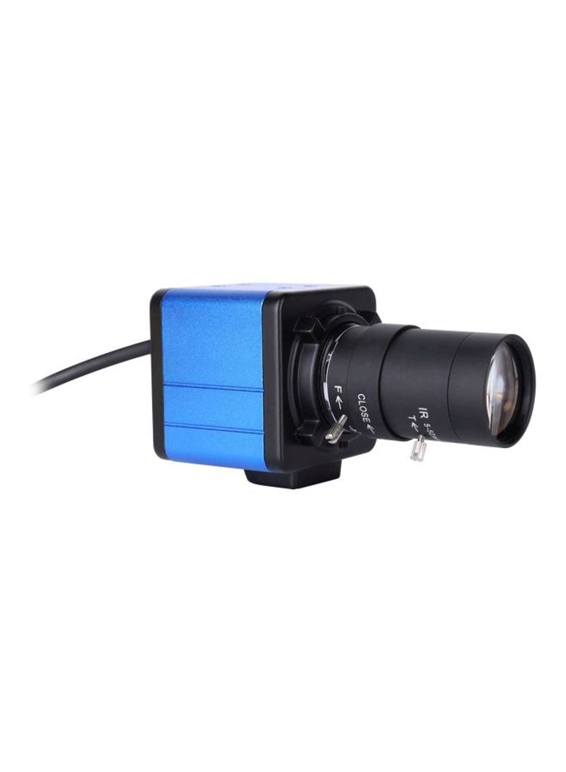 1080P Full HD Webcam With Mic 12.6x5x5centimeter Blue/Black