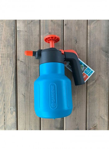 Comfort Water Pressure Sprayer Blue/Black/Orange 1.25L
