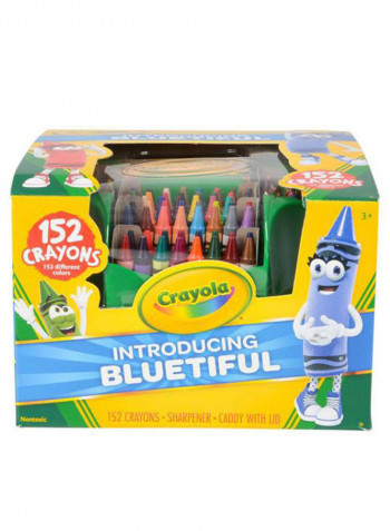 152-Piece Ultimate Sharper Colour Set Blue/Red/Black