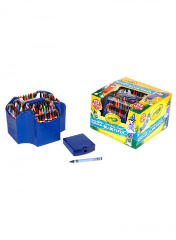 152-Piece Ultimate Sharper Colour Set Blue/Red/Black