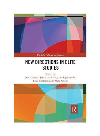 New Directions In Elite Studies Paperback English by Olav Korsnes - 2019