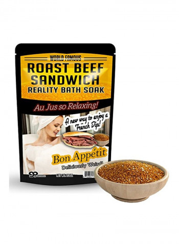 Roast Beef Sandwich Bath Soak Yellow 23ounce