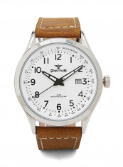 Leather Analog Watch 82463M