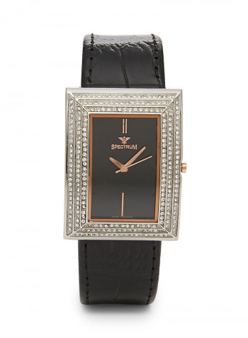 Men's Stainless Steel Analog Watch 12457M