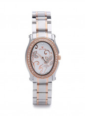 Women's Stainless Steel With Crystal Analog Watch S12553L