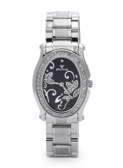 Women's Stainless Steel With Crystal Analog Watch S12553L