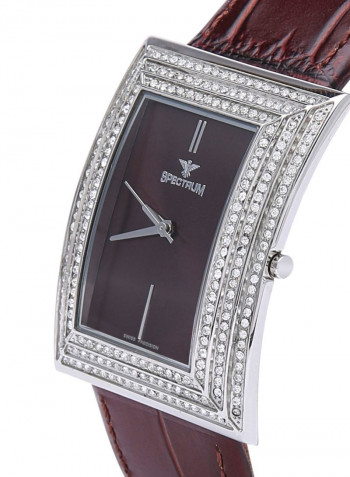 Men's Stainless Steel Analog Watch 12457M