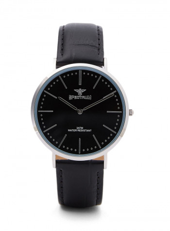 Women's Leather Analog Wrist Watch 82484L-2