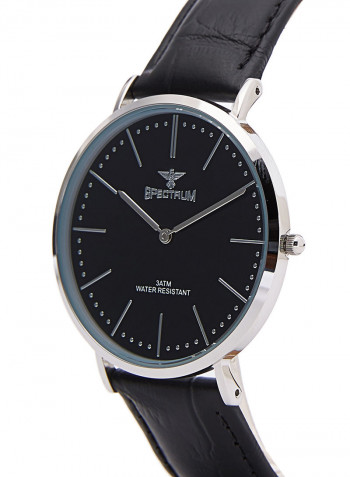 Women's Leather Analog Wrist Watch 82484L-2