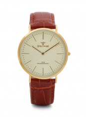 Women's Leather Analog Wrist Watch 82485L-1