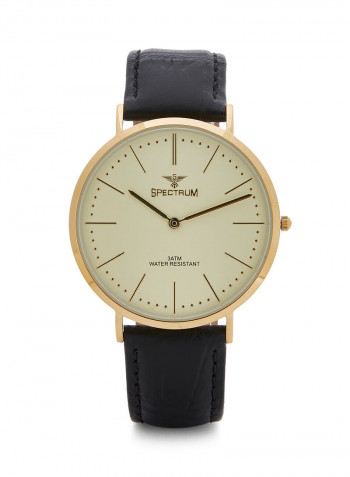 Women's Leather Analog Wrist Watch 82485L-2