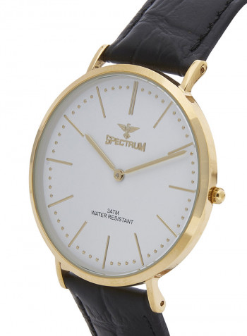 Women's Leather Analog Wrist Watch 82485L-3