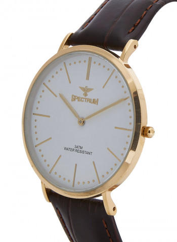 Women's Leather Analog Wrist Watch 82485L-4
